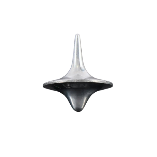 Silver Metal Gyro Spinner