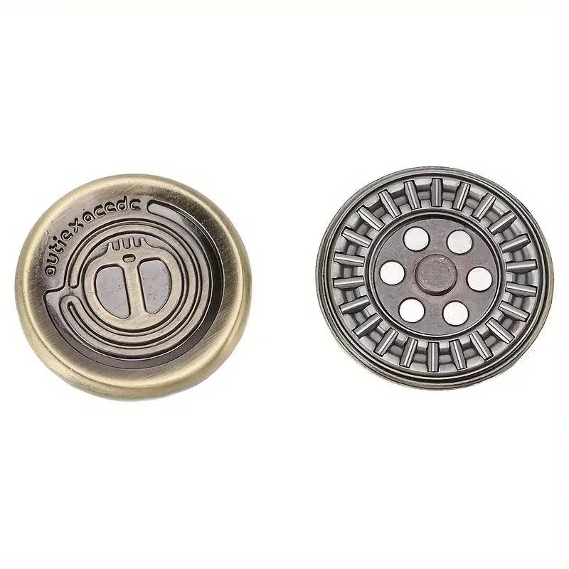 Devil Milk Cap Metal EDC Fidget Spinner - Magnetic Haptic Coins for Stress Relief and Sensory Fun