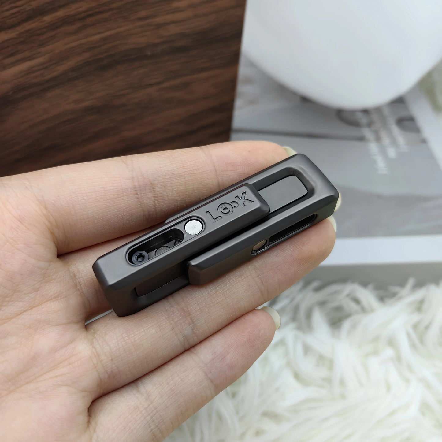 Experience Ultimate Relaxation with the Xlock Magnetic Double Push Fidget Coin - Your Go-To Adult Stress Relief Toy!