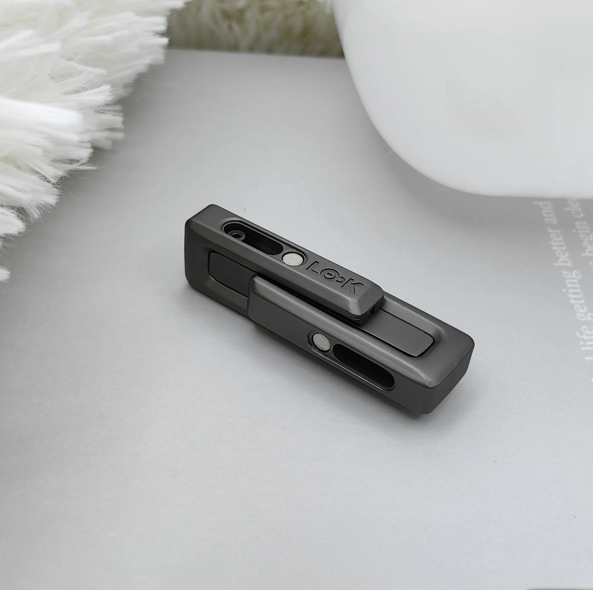 Experience Ultimate Relaxation with the Xlock Magnetic Double Push Fidget Coin - Your Go-To Adult Stress Relief Toy!